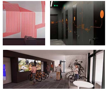 Interior designs for Caerlee Mill