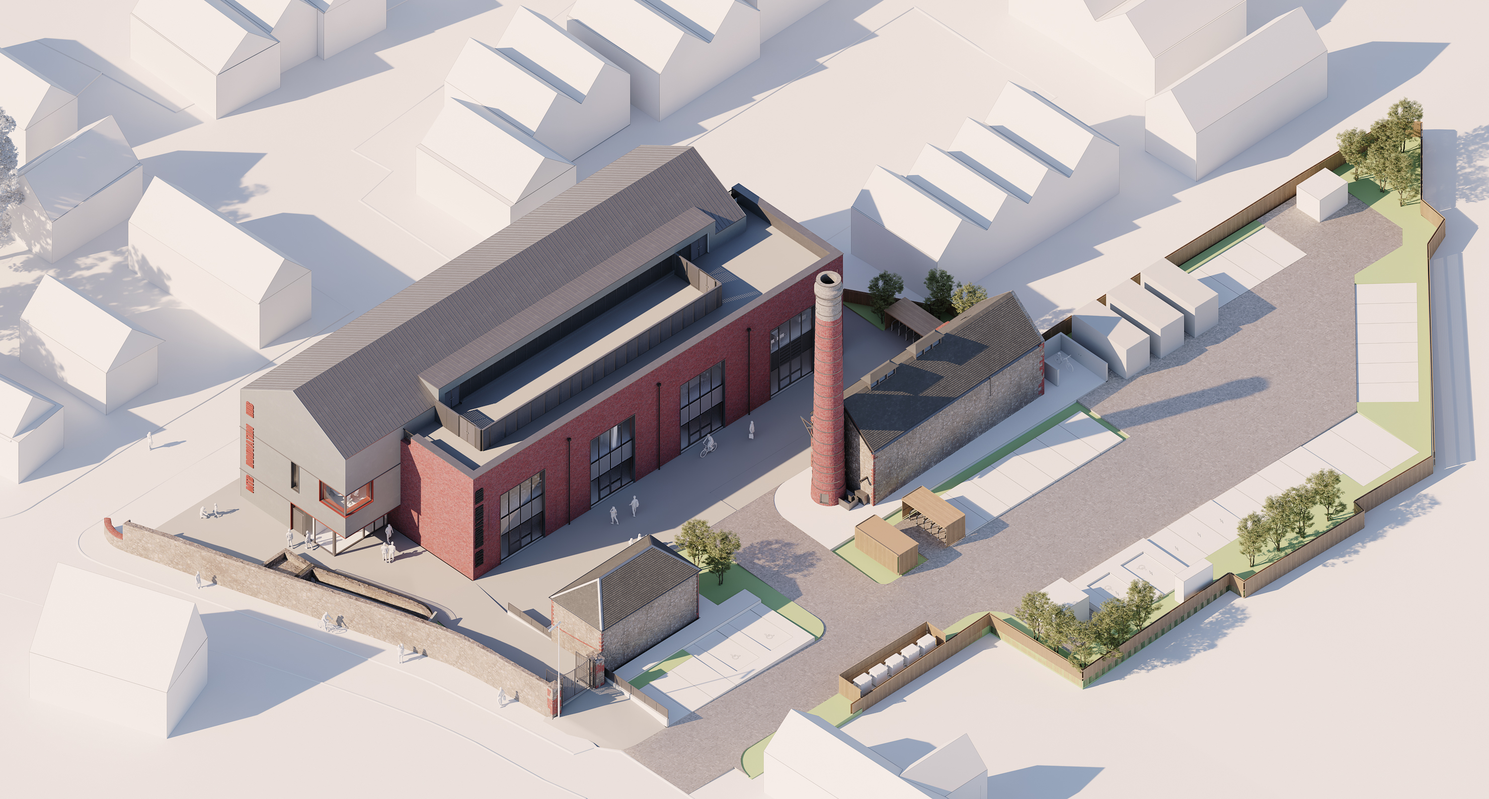 Illustration of the Bike Innovation Centre