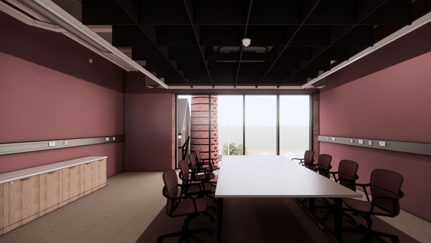 Meeting room for Caerlee Mill