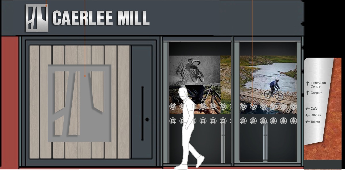 Image of the Mill at the front